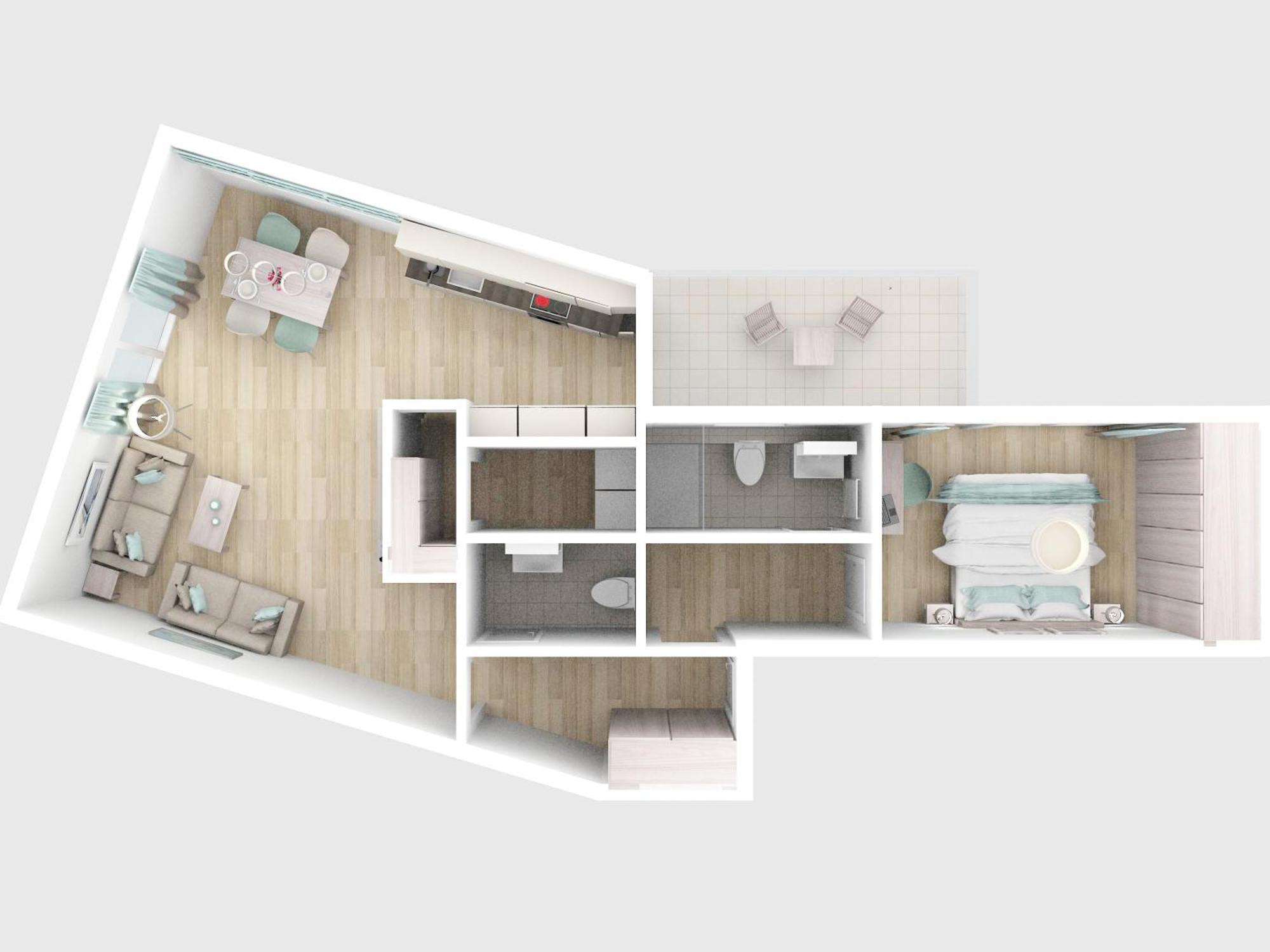 Ferienwohnung "Silbermoewe Ii", Hafenspitze Quartier 엑케른포르데 외부 사진